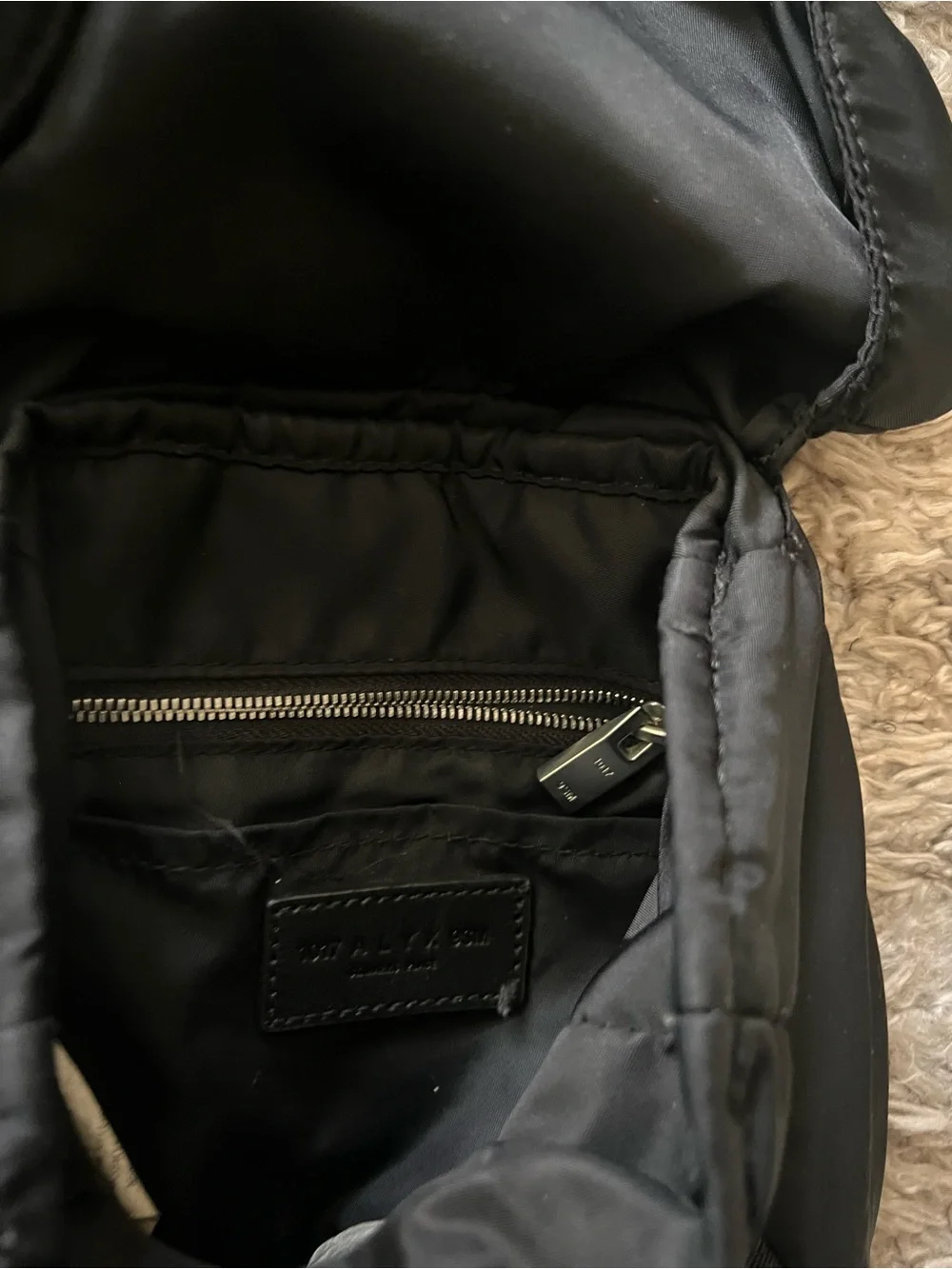 1017 ALYX 9SM Black Tactical Buckle Crossbody Bag